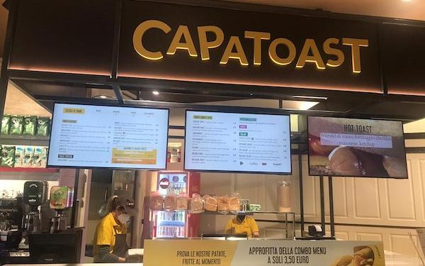 Capatoast sbarca a Porta di Roma