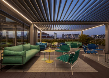 Fenomeno rooftop: Sadler firma la terrazza di Casa Baglioni a Milano
