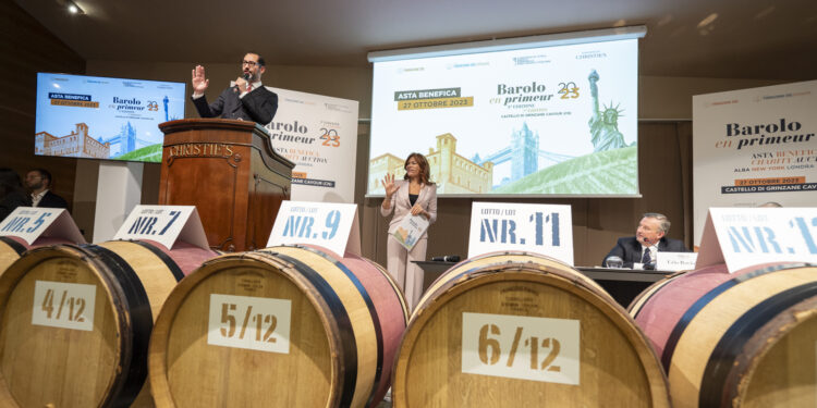 Nuovo record per Barolo en primeur: raccolti oltre 877mila euro