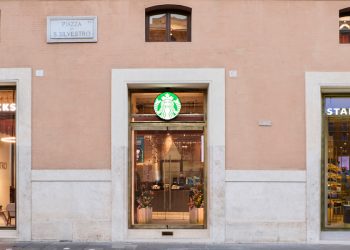 Il flagship di Starbucks a Roma