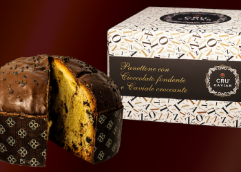 Il panettone di Cru Caviar e Pasticceria Antoniazzi