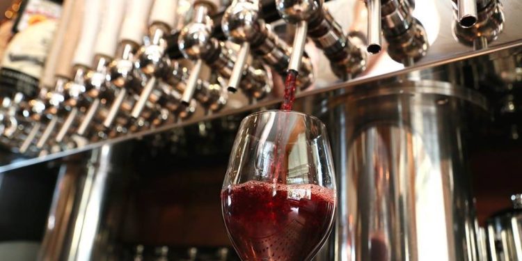 vino in fusto keg wine