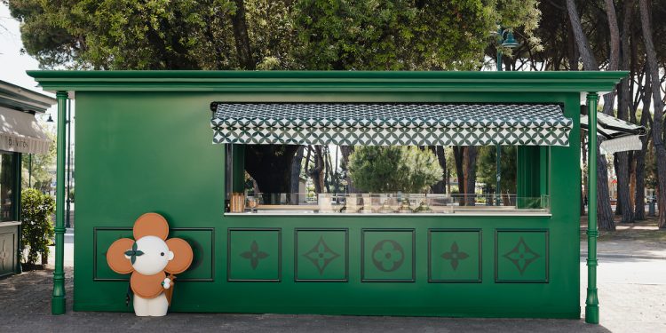 Gelateria Louis Vuitton a Forte dei Marmi