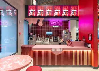 Il flagship store di Kfc a Roma