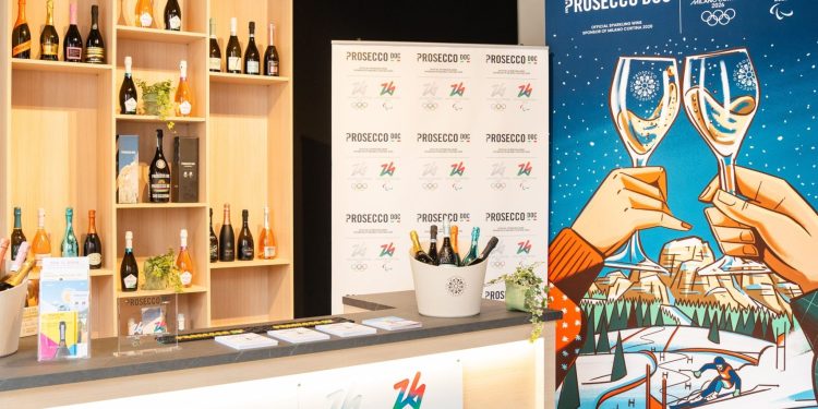 Il Prosecco Doc celebra le Olimpiadi Milano-Cortina con l’inaugurazione di uno Sparkling Hub