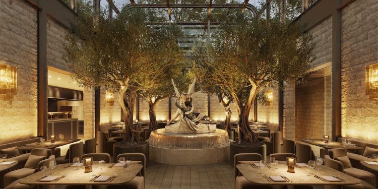 Rh debutta in Italia. Al suo interno il ristorante La Volta
