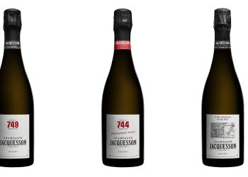 Jacquesson presenta le cuvée 749, 744 dégorgement tardif e Avize Champ-Caïn 2015